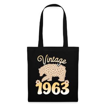 Birthday Party 1963 Woman 60 Years Anniversary - Tote Bag - black - Front