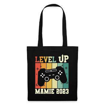 Mamie Geek Annonce Grossesse Future Mamie 2023 - Sac en tissu - noir - Devant