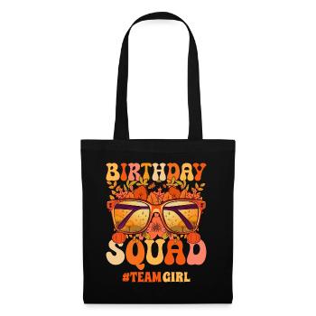 Anniversaire Groupe Fête Anniversaire Femme - Sac en tissu - noir - Devant