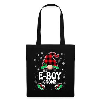 Christmas Family Gnome E-Boy - Tote Bag - black - Front