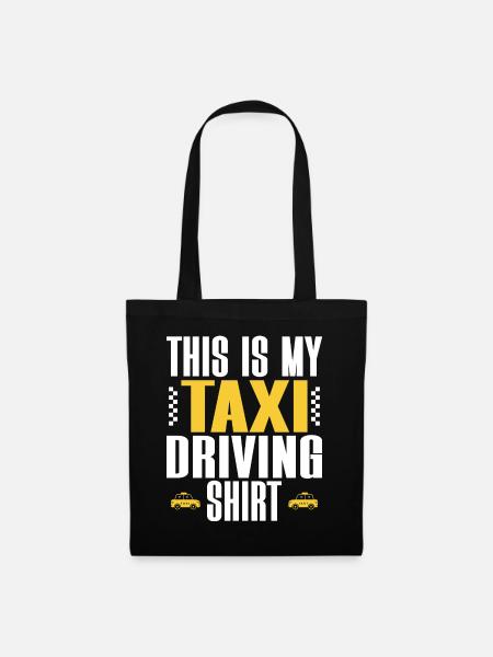 Taxifahrer Taxifahrer - Stoffbeutel - Schwarz