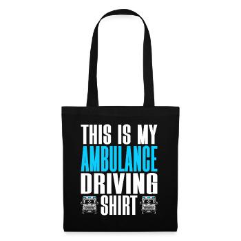 Ambulance Driver Nurse Paramedic - Tote Bag - black - Front