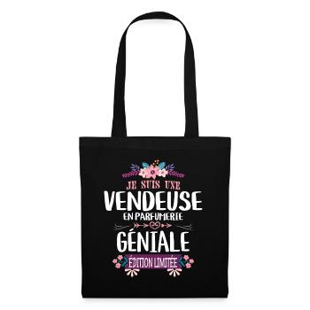Édition Limitée Vendeuse En Parfumerie Géniale - Sac en tissu - noir - Devant
