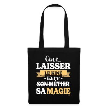 Physiotherapist does his magic Physiotherapist humor - Tote Bag - black - Front
