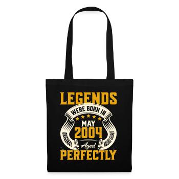 20eme Anniversaire Mai Millesime 2004 - Sac en tissu - noir - Devant