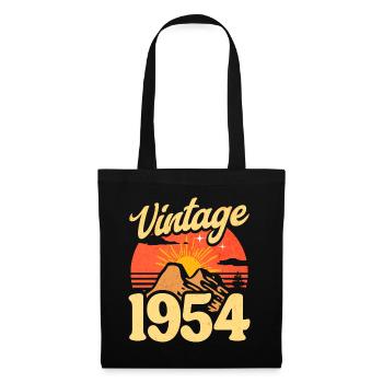 Vintage 70th Anniversary 1954 - Tote Bag - black - Front