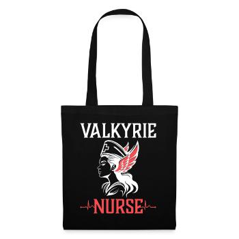 Viking Woman Nurse Valkyrie - Tote Bag - black - Front