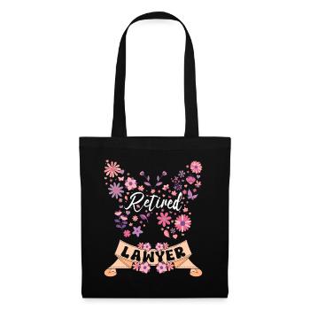 Retired Woman Lawyer Retirement - Tote Bag - black - Front