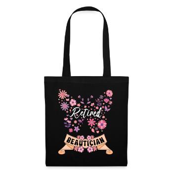 Retired Female Beautician Retirement - Tote Bag - black - Front