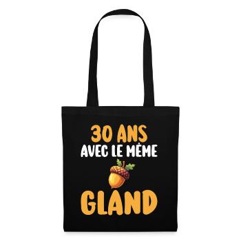 Mariée 30 Ans Femme 30 Ans De Mariage - Sac en tissu - noir - Devant