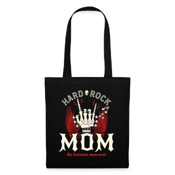 Mère Rock Vintage Maman Rockeuse - Sac en tissu - noir - Devant