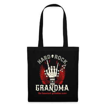 Mère Rock Vintage Maman Rockeuse - Sac en tissu - noir - Devant