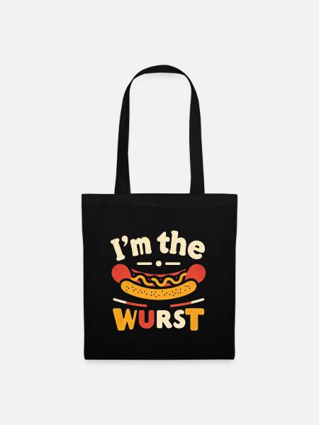 I'm The Wurst 5 - Stoffbeutel - Schwarz