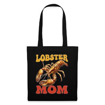 Lobster Mom - Stoffbeutel - Schwarz - Vorne