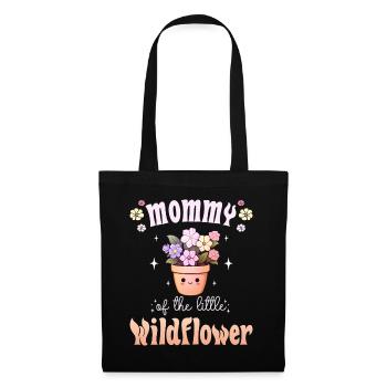 Flower Baby Birth Child Mom - Tote Bag - black - Front