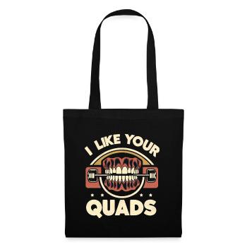 I Like Your Quads 15 - Stoffbeutel - Schwarz - Vorne