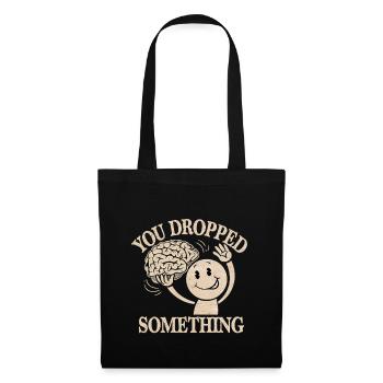 You Dropped Something 8 - Stoffbeutel - Schwarz - Vorne