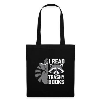 I Read Trashy Books 12 - Stoffbeutel - Schwarz - Vorne