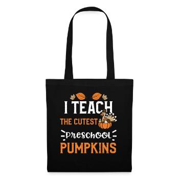 J’enseigne le pum préscolaire le plus mignon ... - Sac en tissu - noir - Devant