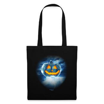 Halloween, Pumpkin - Tote Bag - black - Front
