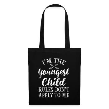 Famille Enfants Frères et sœurs Idée Cadeau Drôle - Sac en tissu - noir - Devant