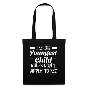 Family Kids Siblings Funny Gift Idea - Tote Bag - black - Front