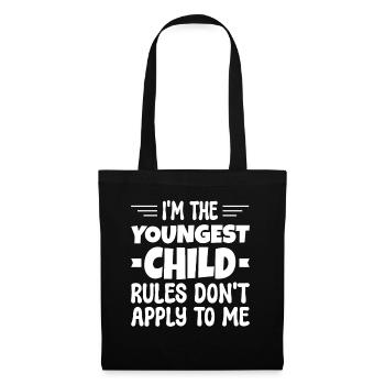 Family Kids Siblings Funny Gift Idea - Tote Bag - black - Front