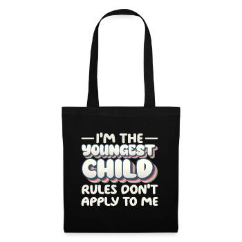 Family Kids Siblings Funny Gift Idea - Tote Bag - black - Front