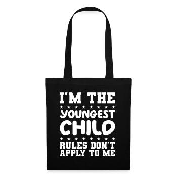 Family Kids Siblings Funny Gift Idea - Tote Bag - black - Front