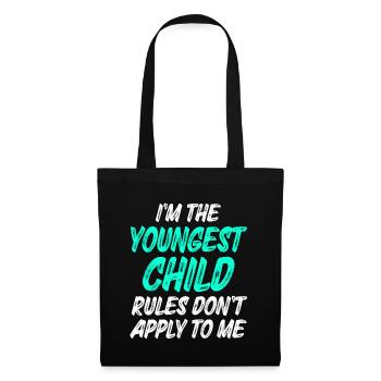 Family Kids Siblings Funny Gift Idea - Tote Bag - black - Front