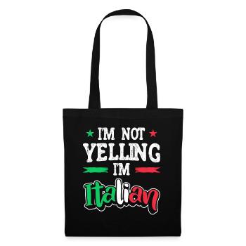Italian Italian Italy Gift Idea - Tote Bag - black - Front