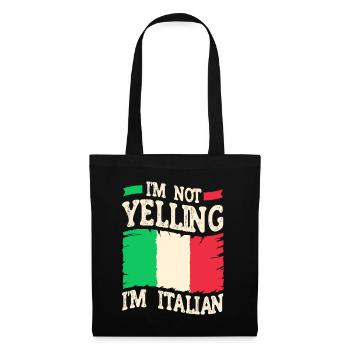 Italian Italian Italy Gift Idea - Tote Bag - black - Front