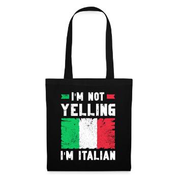 Italian Italian Italy Gift Idea - Tote Bag - black - Front