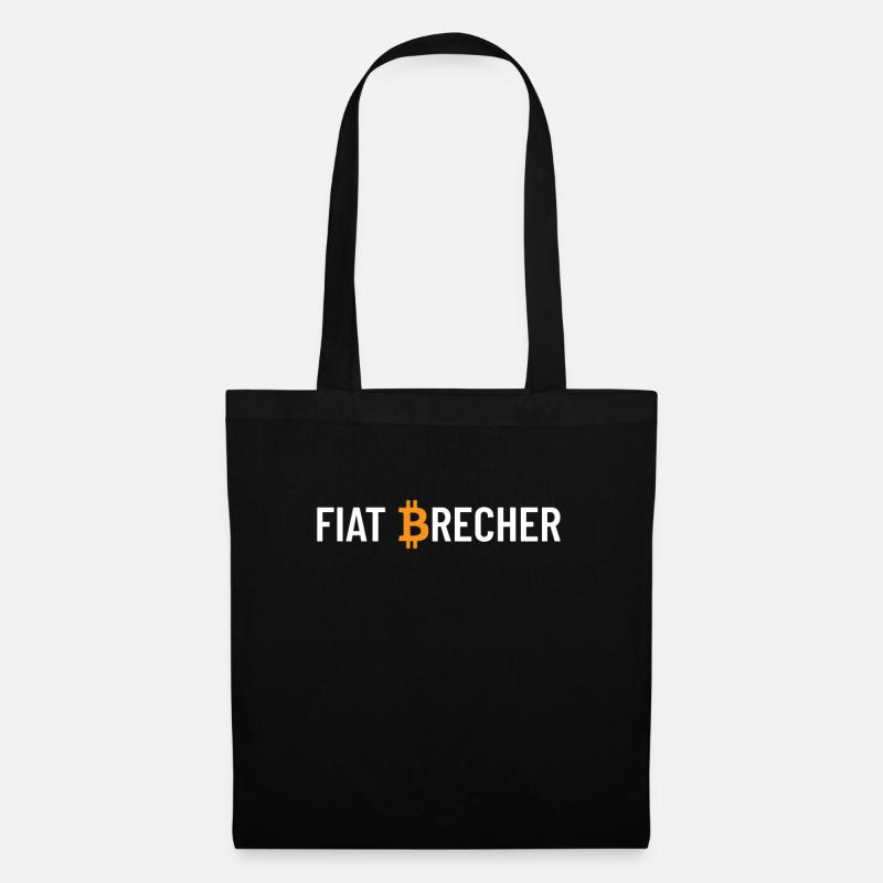 Funny Bitcoin, Bitcoiner, Bitcoin Only Gift - Tote Bag - black