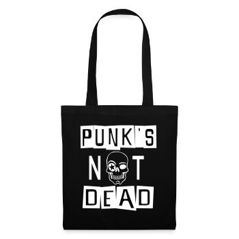 PUNK'S NOT DEAD - Tote Bag - black - Front