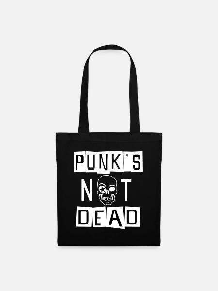 PUNK'S NOT DEAD - Tote Bag - black