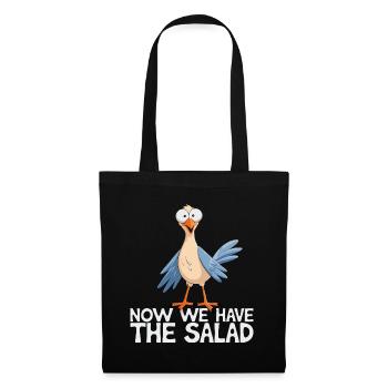 Funny Now We Have The Salad - Tote Bag - black - Front