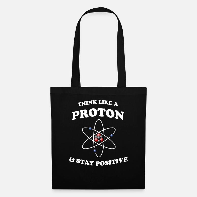 Proton Stay Positive - Stoffbeutel - Schwarz