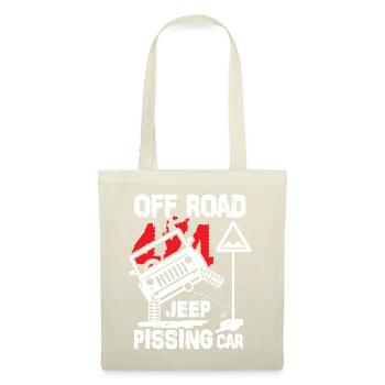 Jeep Offroad Pissing - Tote Bag - nature - Front