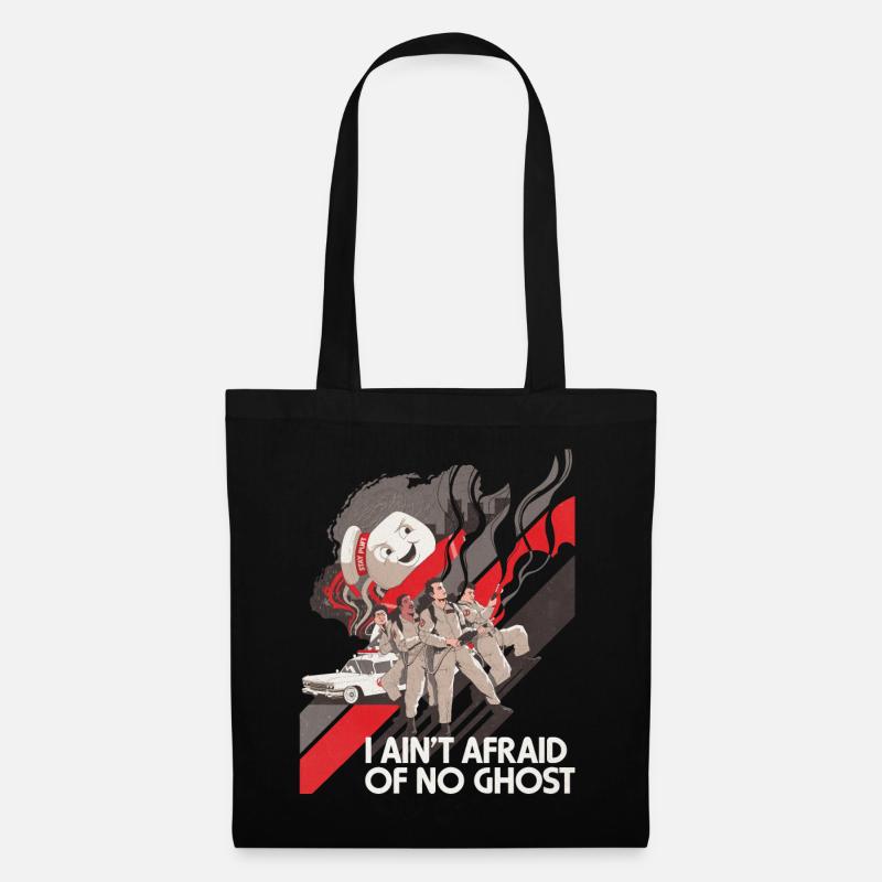 Ghostbusters Fighting Marshmallow Man - Tote Bag - black