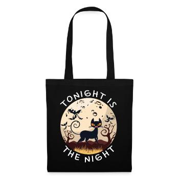 Tonight Is The Night - Tote Bag - black - Front