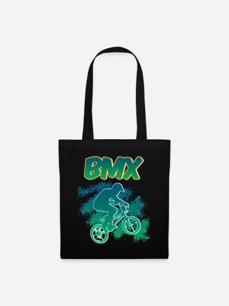 BMX / Bmx Bike / Vélo / Cadeau / Cyclist - Sac en tissu - noir