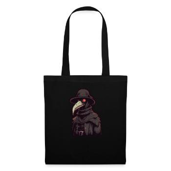 Peste Docteur Docteur Docteur - Sac en tissu - noir - Devant