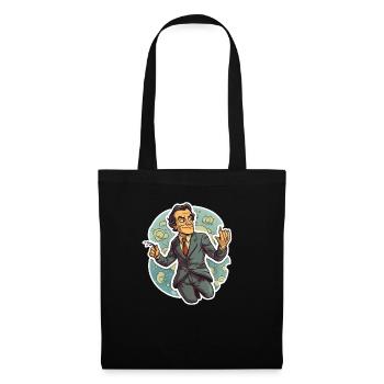 Richard Feynman - Sac en tissu - noir - Devant