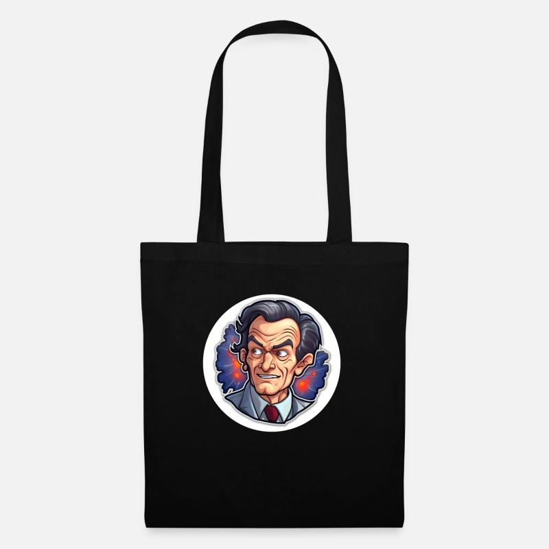 Richard Feynman - Sac en tissu - noir