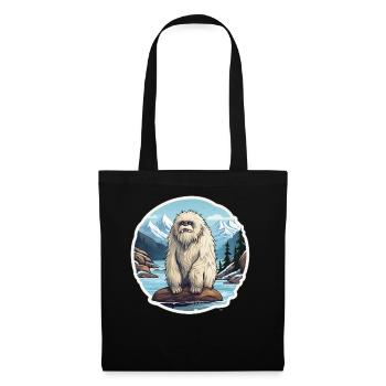 Yeti - Tote Bag - black - Front