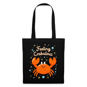 Se sentir crabuleux - Sac en tissu - noir - Devant