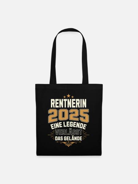 Rentnerin 2025 Rente Rentner Legende Ruhestand - Mulepose - sort