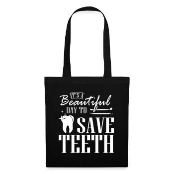 Save Teeth Dentist - Tote Bag - black - Front