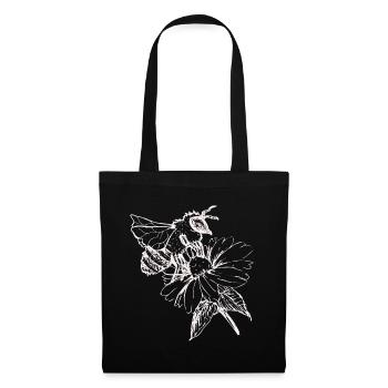 Bee Wasp Bumblebee Beekeeper Nature Conservation Environment Organic - Tote Bag - black - Front